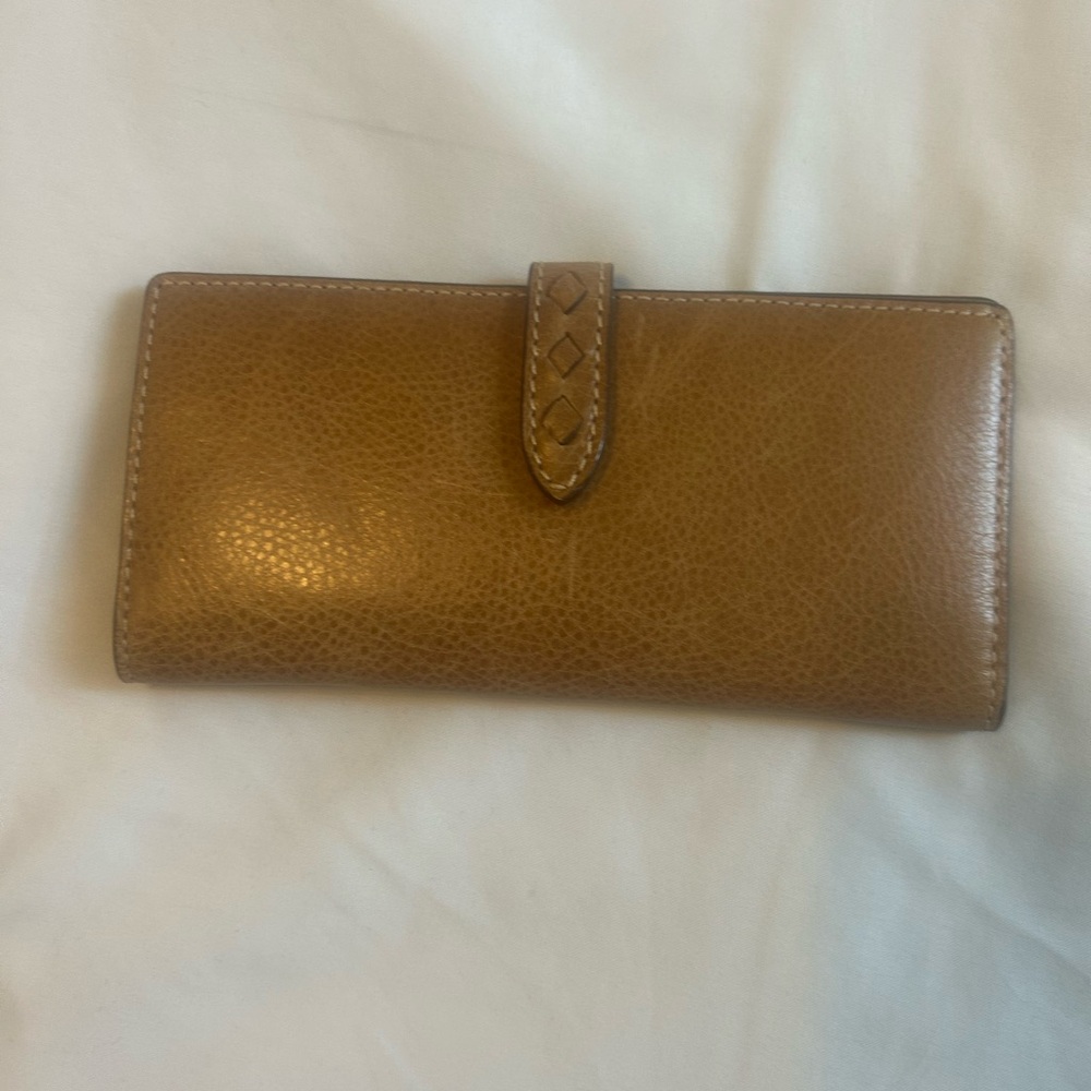 Frye Brown Leather Wallet - giftable NWT